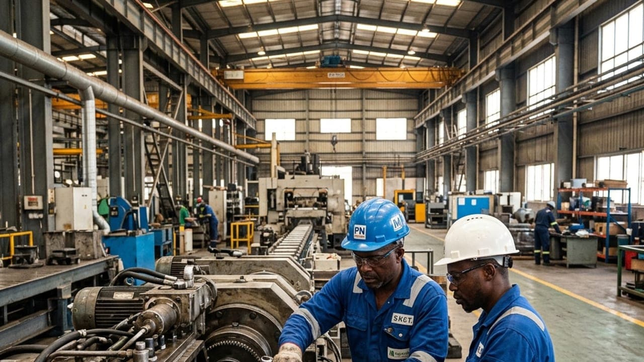 Contrat de maintenance d'usine